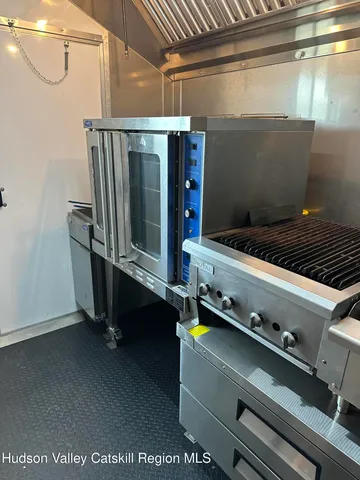 a close view of closet