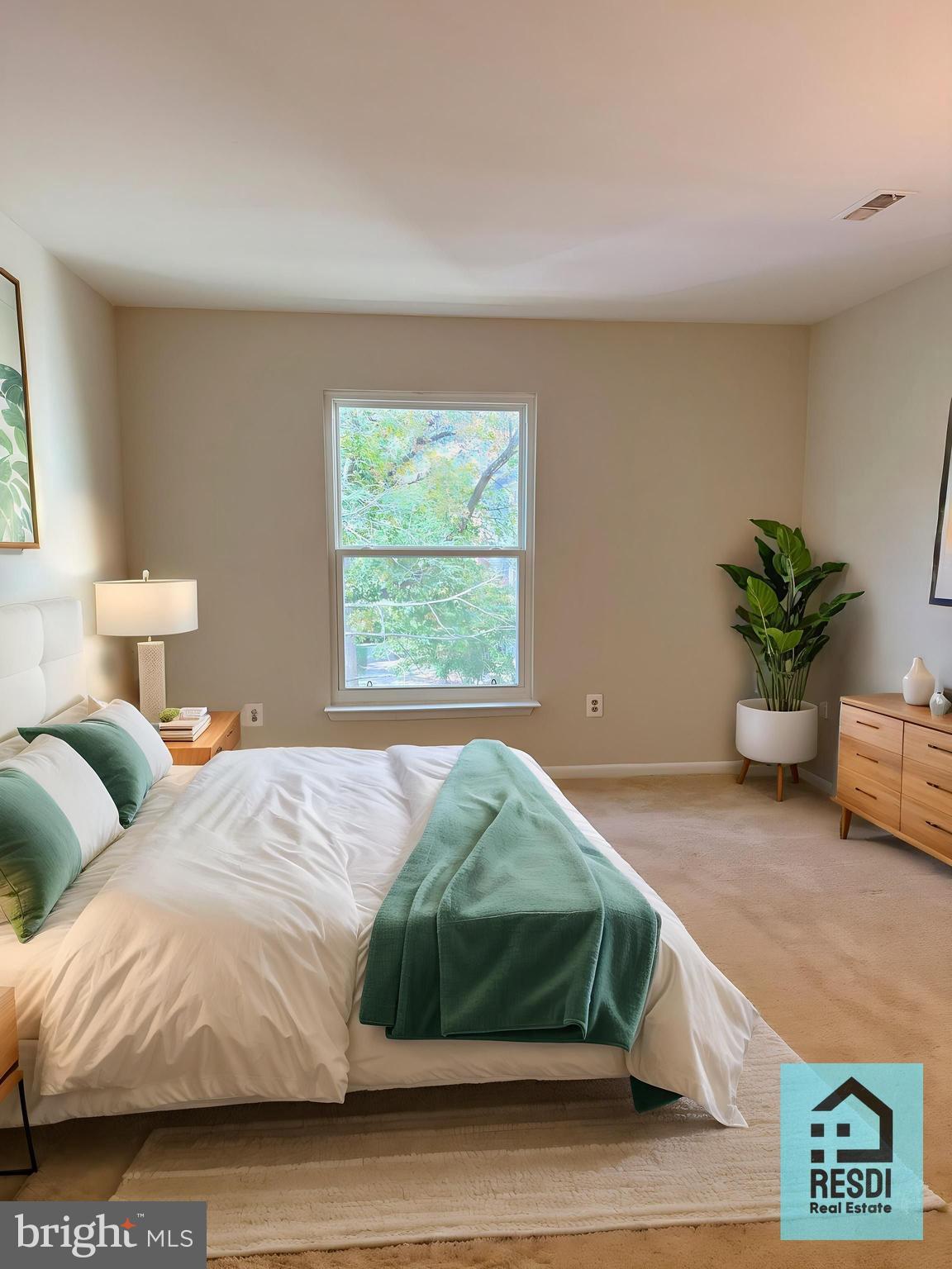 18290 Rolling Meadow Way, Unit 4 Olney, MD 20832 - Photo 7 of 18 Virtually staged main level bedroom