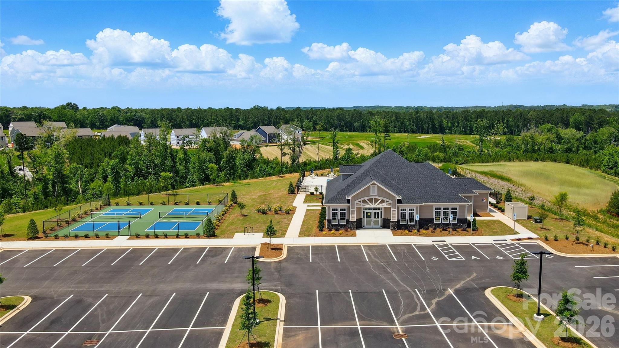 2245 Tabor Road Sherrills Ford, NC 28673 - Photo 26 of 34 an aerial view of residential houses with outdoor space and street view