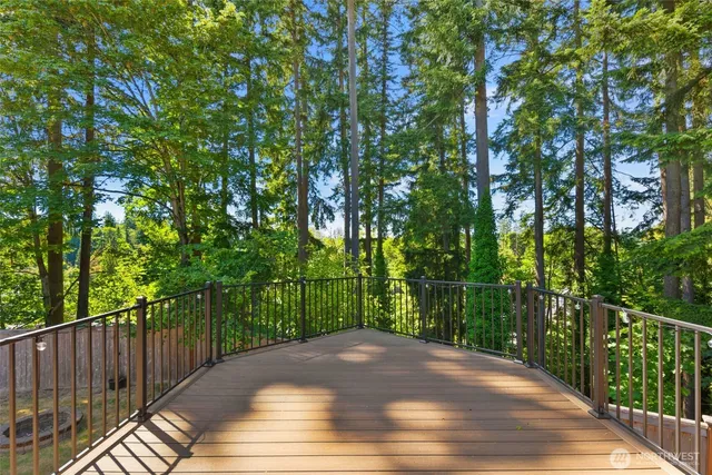 a view of a street from a balcony