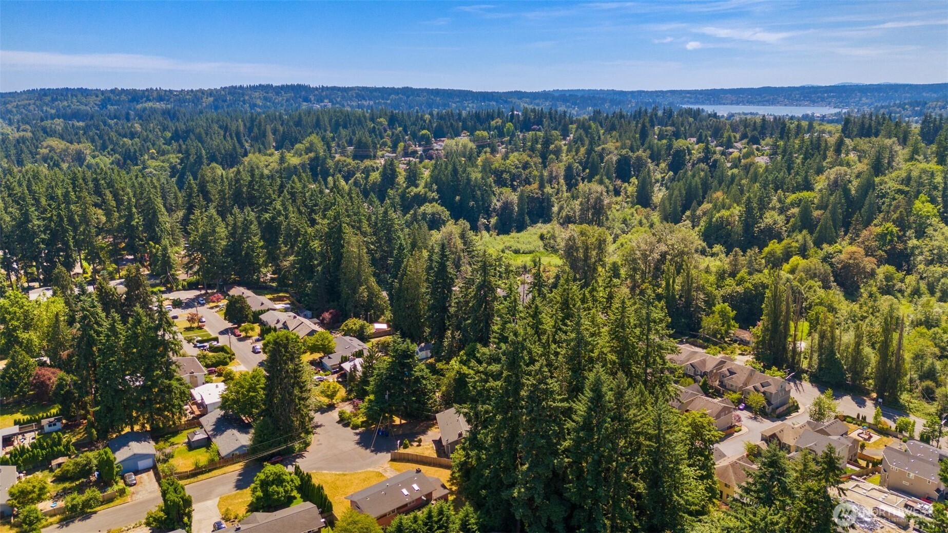 20101 95th Place Northeast Bothell, WA 98011 - Photo 32 of 37 a view of a city with lush green forest