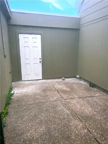 a view of empty room