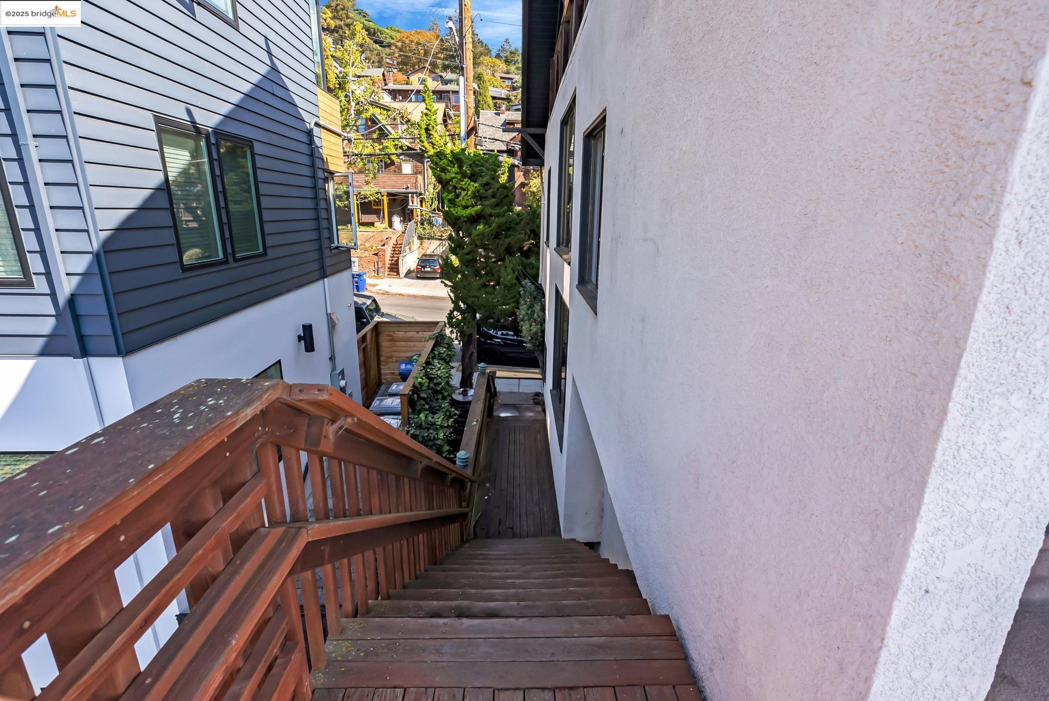 2907 Channing Way Berkeley, CA 94704 - Photo 25 of 26 a view of balcony with wooden floor and floor