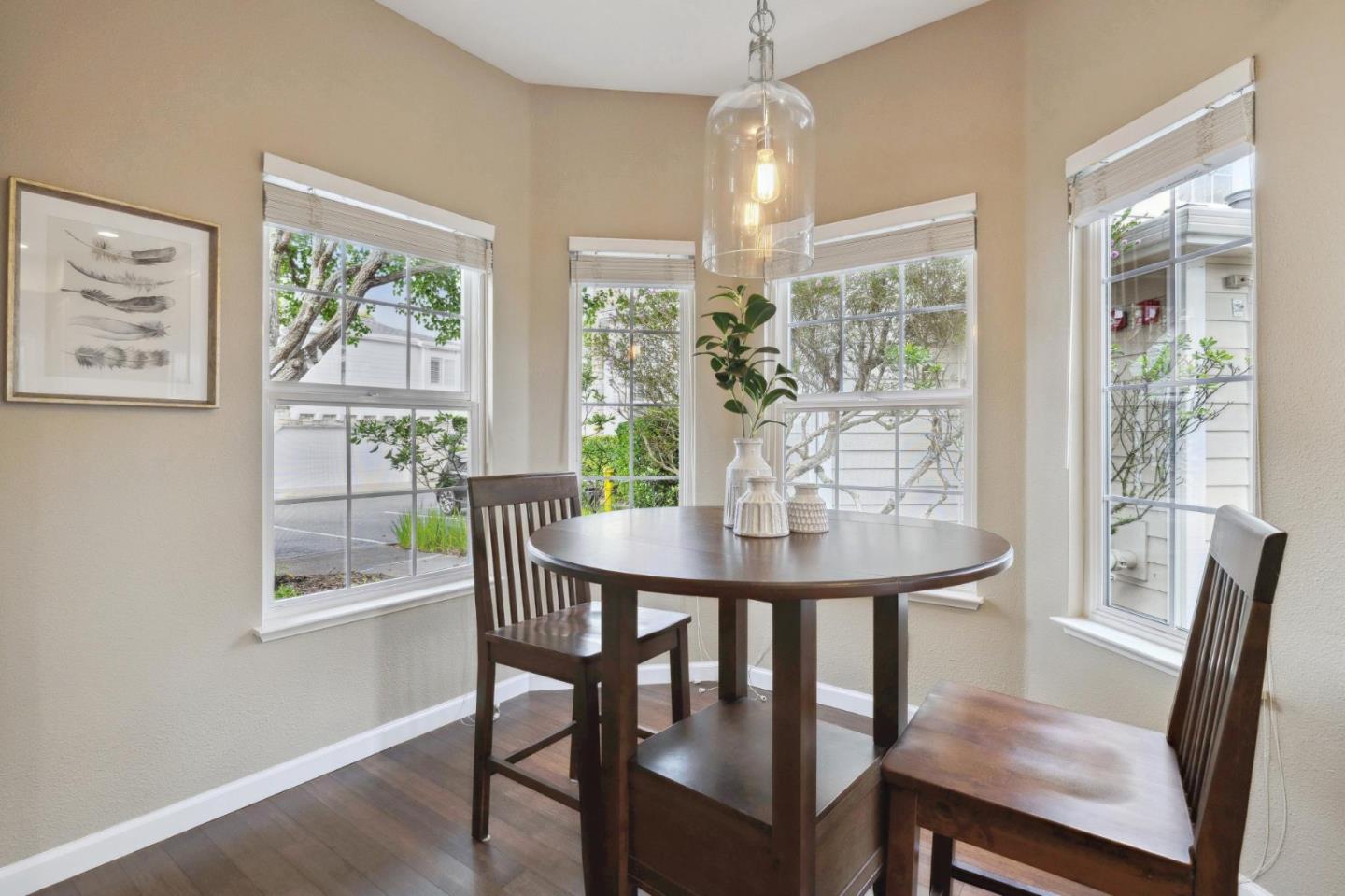 6 Outlook Circle Pacifica, CA 94044 - Photo 11 of 49 a view of a dining room with furniture window and wooden floor