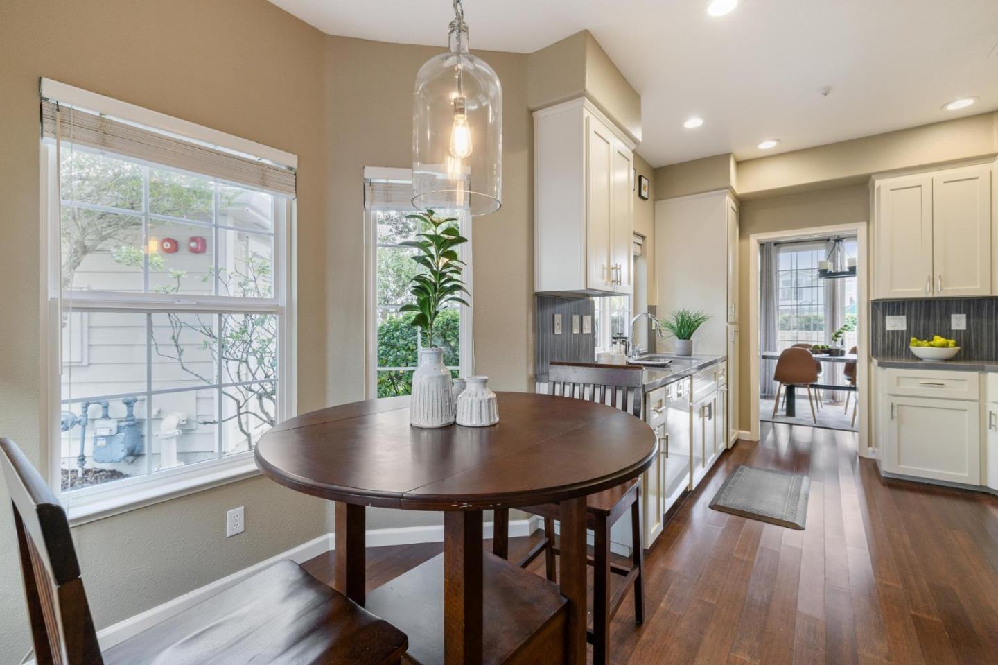 6 Outlook Circle Pacifica, CA 94044 - Photo 12 of 49 a view of a dining room with furniture and wooden floor