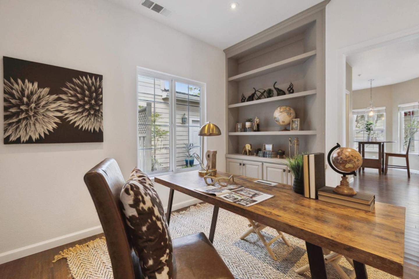 6 Outlook Circle Pacifica, CA 94044 - Photo 17 of 49 a view of a dining room with furniture window and wooden floor