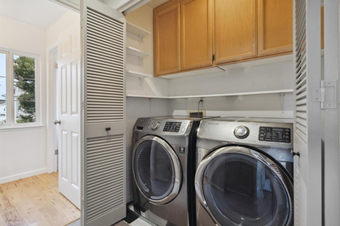 6 Outlook Circle Pacifica, CA 94044 - Photo 39 of 49 a view of storage and utility room with washer and dryer
