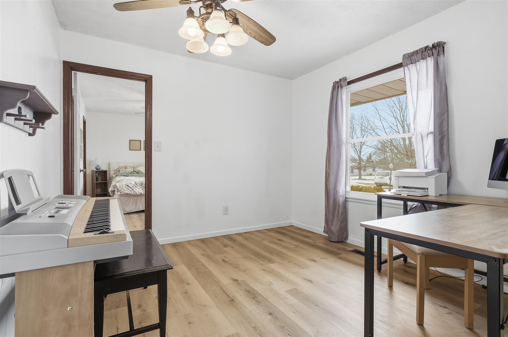108 Cardinal Drive Le Roy, IL 61752 - Photo 4 of 33 a view of a dining room with furniture window and outside view