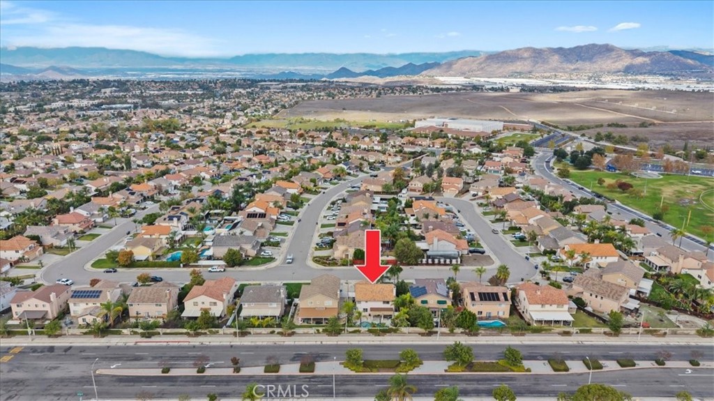 19829 Adirondack Lane Riverside, CA 92508 - Photo 24 of 34 an aerial view of residential building and parking space