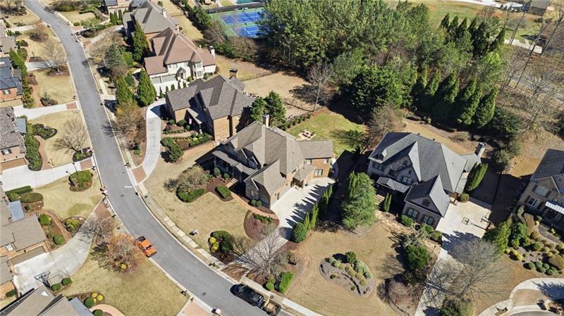 1565 Bramble Bush Way Suwanee, GA 30024 - Photo 61 of 62 an aerial view of a house with outdoor space