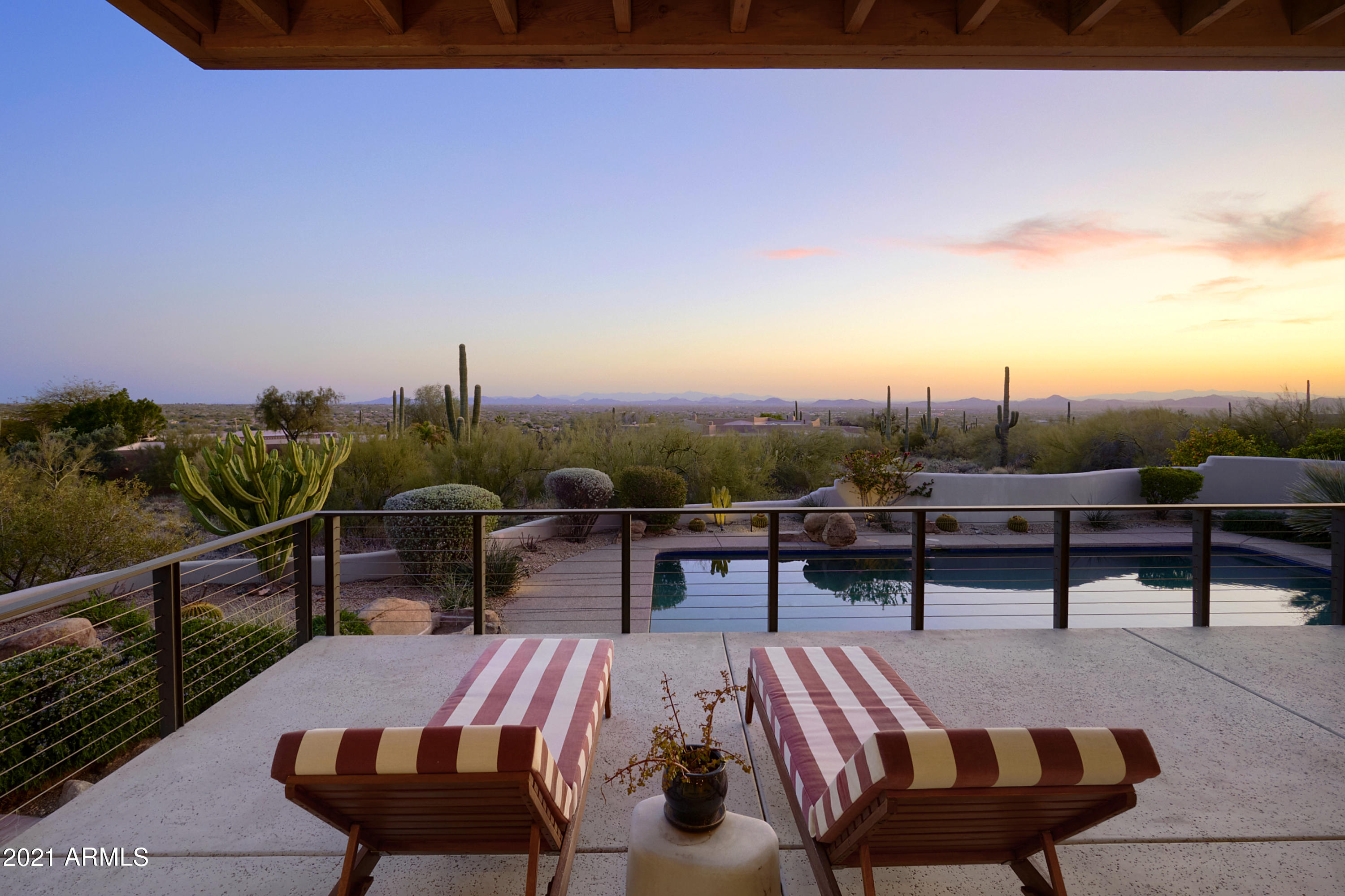 6623 East El Sendero Road Carefree, AZ 85377 - Photo 47 of 52 Master Patio