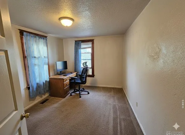 a view of workspace with a window