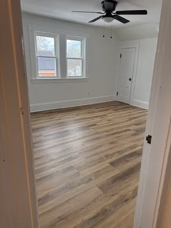 wooden floor in an empty room