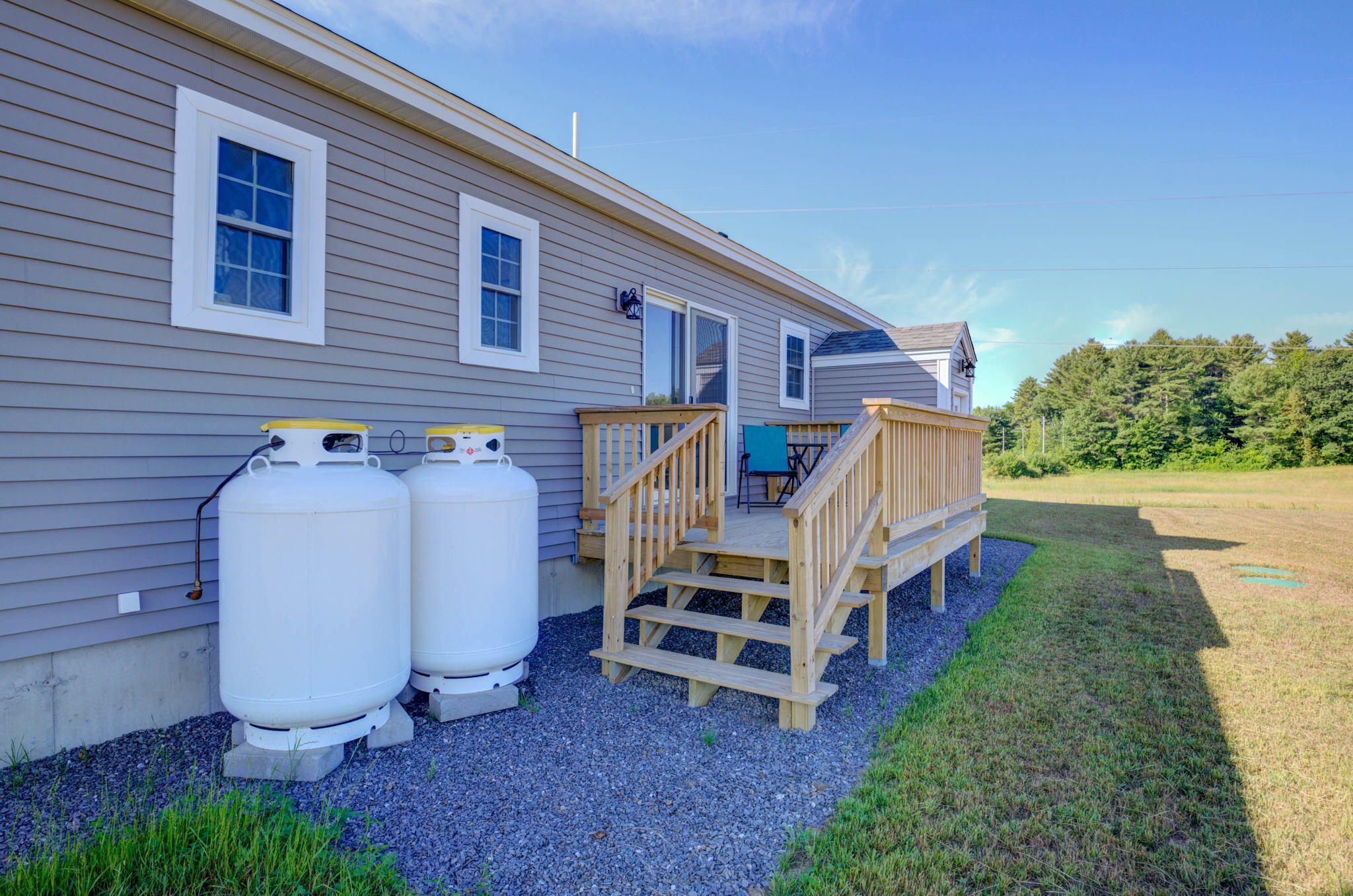 186 Groveville Road Buxton, ME 04093 - Photo 32 of 39 Back Deck