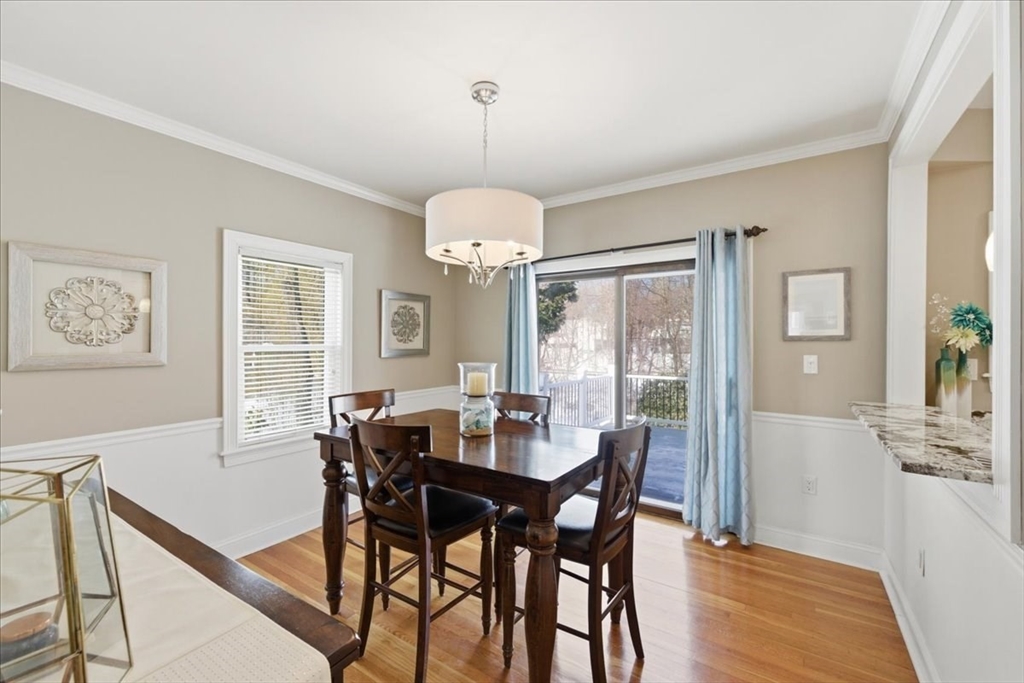 72 Crane Street Dedham, MA 02026 - Photo 9 of 42 a view of a dining room with furniture window and wooden floor