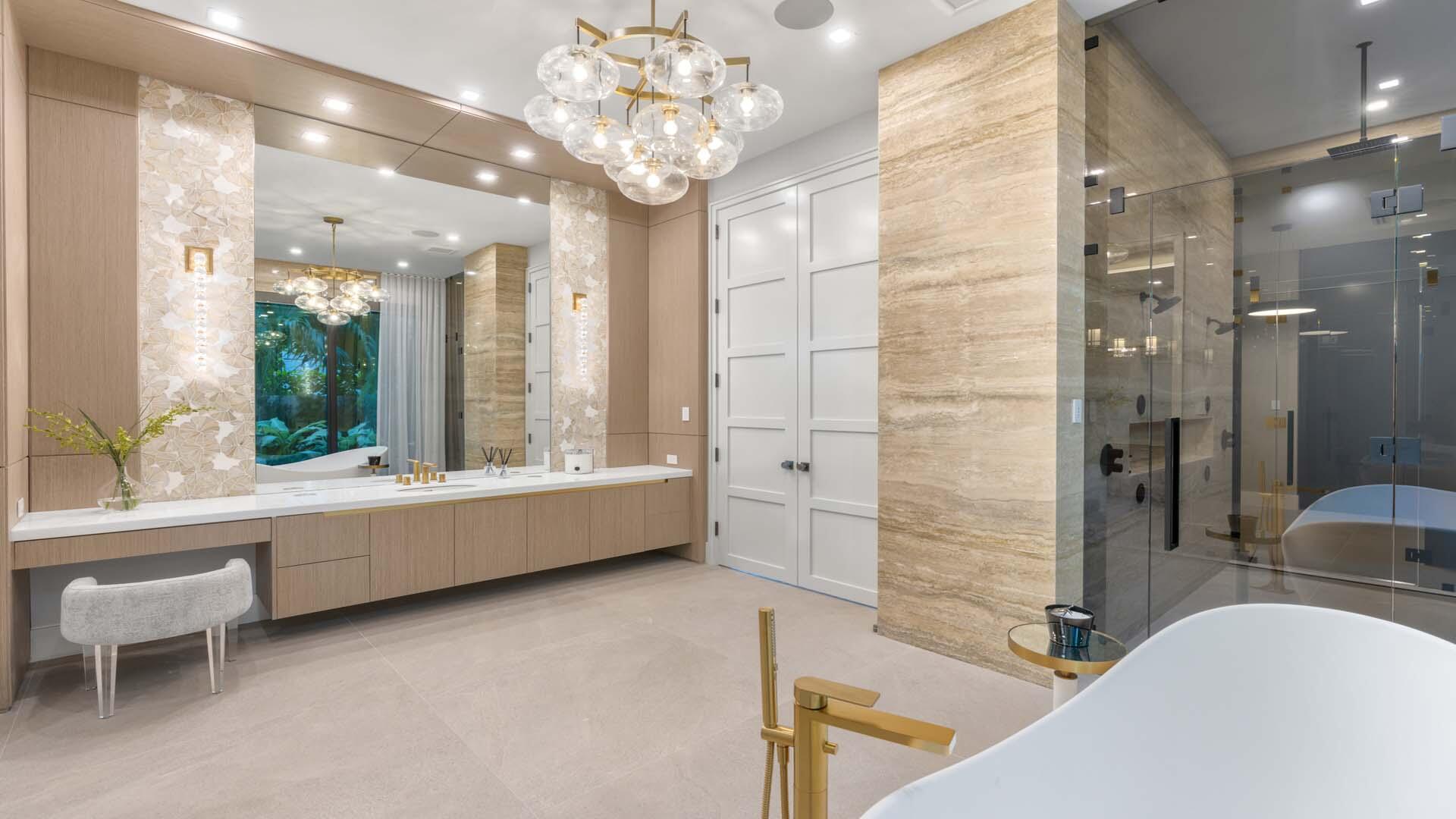 207 Coconut Palm Road Boca Raton, FL 33432 - Photo 30 of 62 a large spacious bathroom with a large tub shower and sink