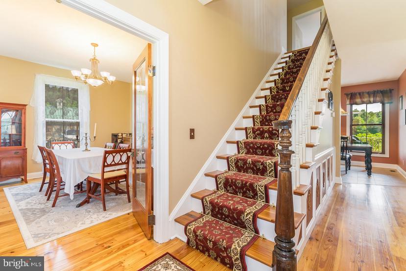 132 Ridge Road Timberville, VA 22853 - Photo 17 of 71 a view of a living room and balcony with furniture