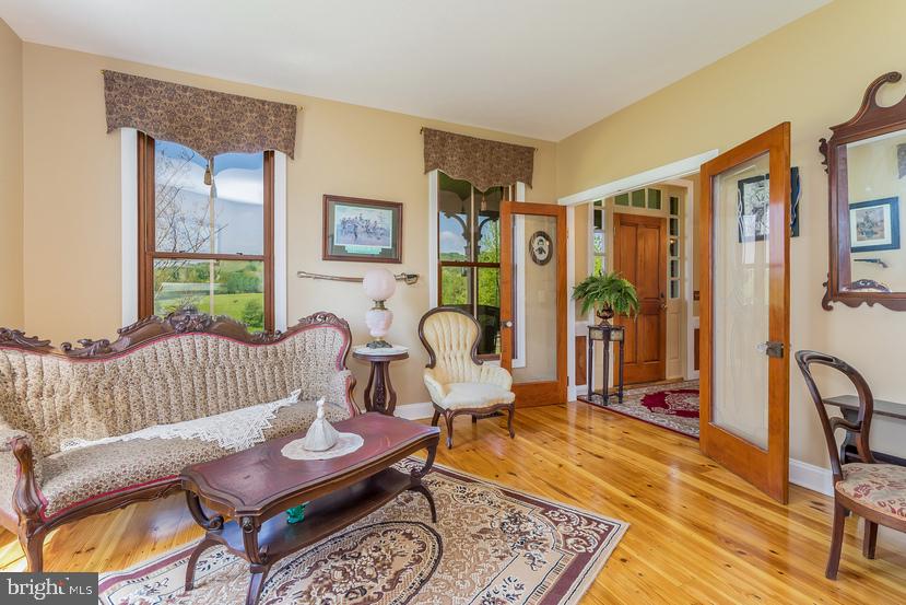 132 Ridge Road Timberville, VA 22853 - Photo 26 of 71 a living room with furniture and wooden floor