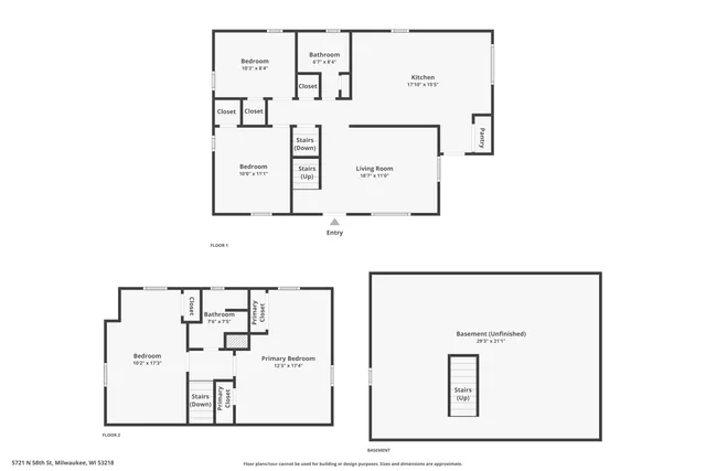 $214,900 | 5721 North 58th Street, Milwaukee, WI 53218