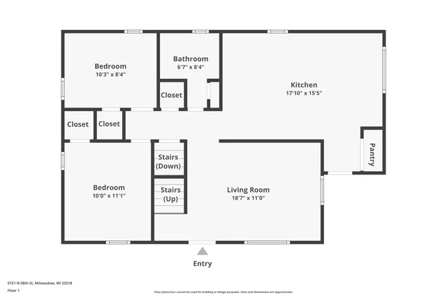 $214,900 | 5721 North 58th Street, Milwaukee, WI 53218