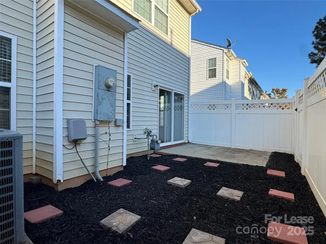 a view of backyard with a sink