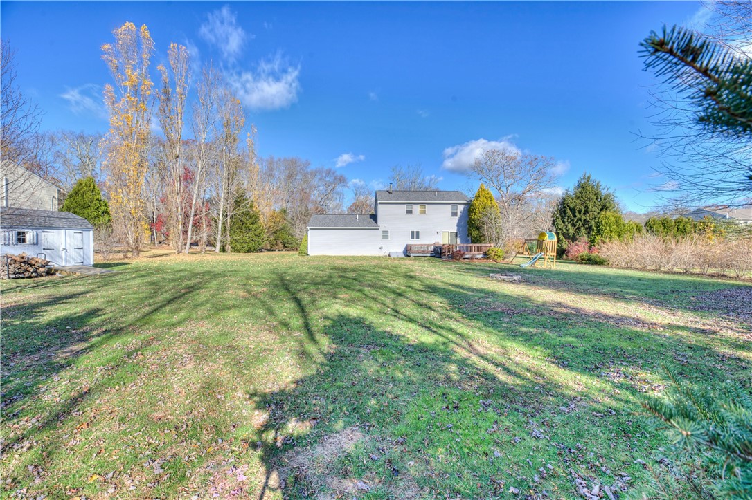 918 Saugatucket Road South Kingstown, RI 02879 - Photo 39 of 42 Shed. Large back yard. 30,056 sq ft Land.