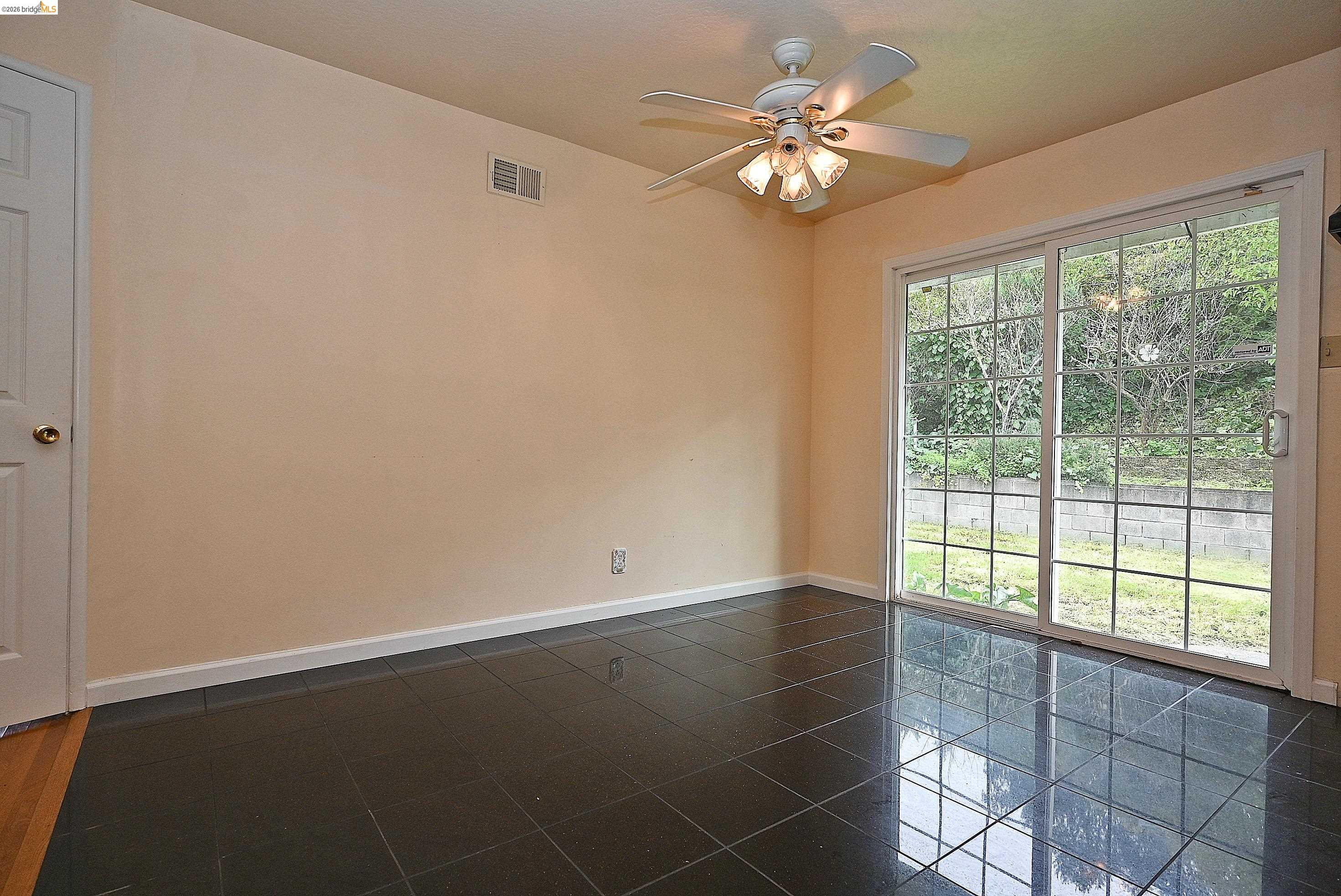 159 Coleridge Drive Vallejo, CA 94591 - Photo 18 of 33 Empty room featuring baseboards and a ceiling fan