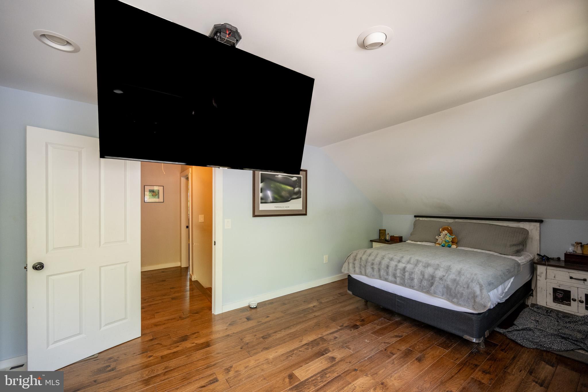 2250 Hoyes Run Road McHenry, MD 21541 - Photo 44 of 93 This TV is dropped from the ceiling using a remote