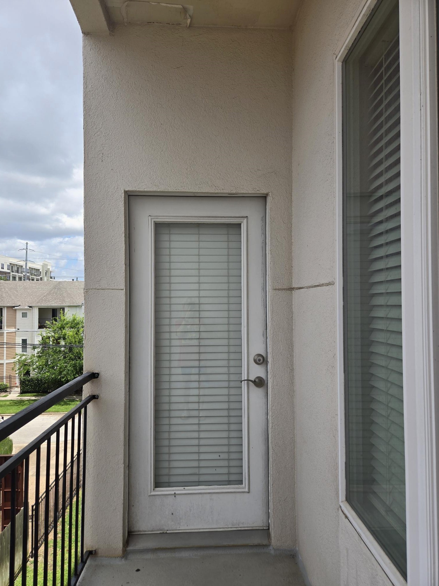 1900 Genesee Street, Unit 207 Houston, TX 77006 - Photo 39 of 50 Balcony door. Great space to enjoy fresh air.
