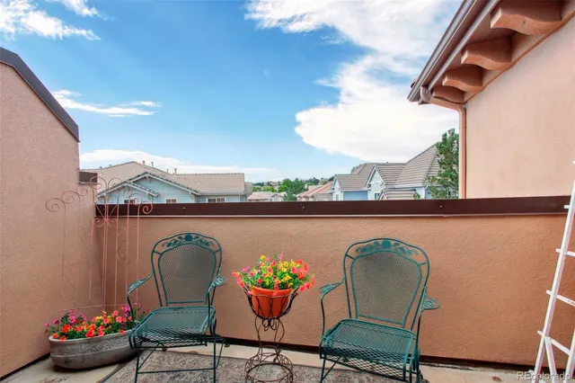 a view of table and chair in kitchen