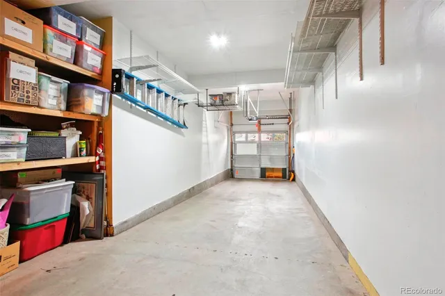 a view of wooden door