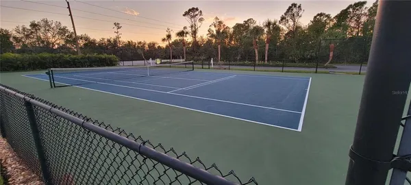 a view of a tennis court
