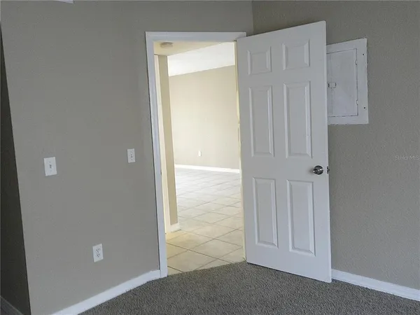 a view of closet area