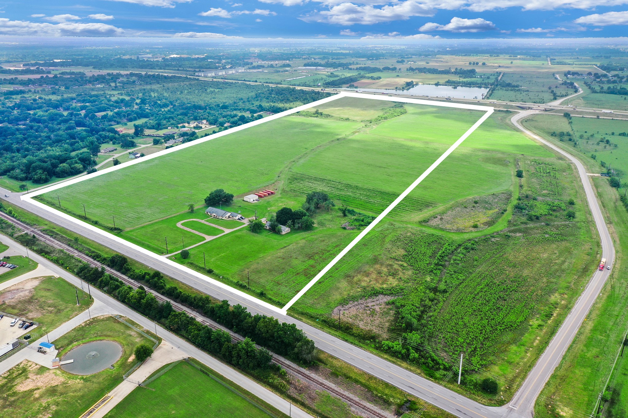 43306 Highway 290 Business Prairie View, TX 77484 - Photo 2 of 14 This view faces north and show current access from old Business Hwy 290. In this photo James Muse Parkway is to the right.