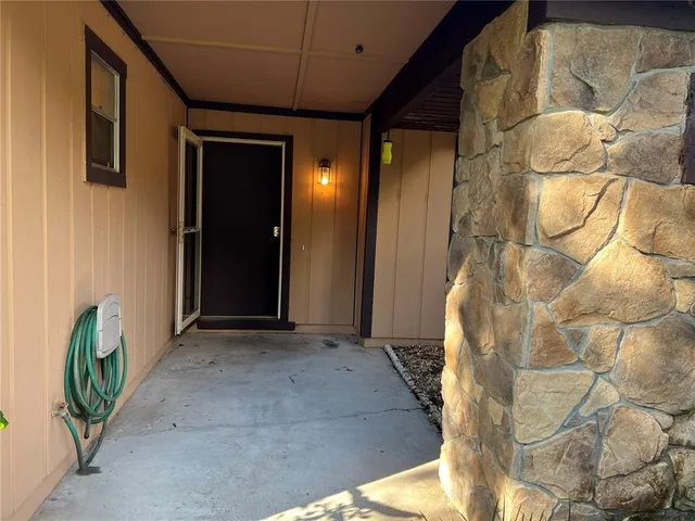 a view of an entryway