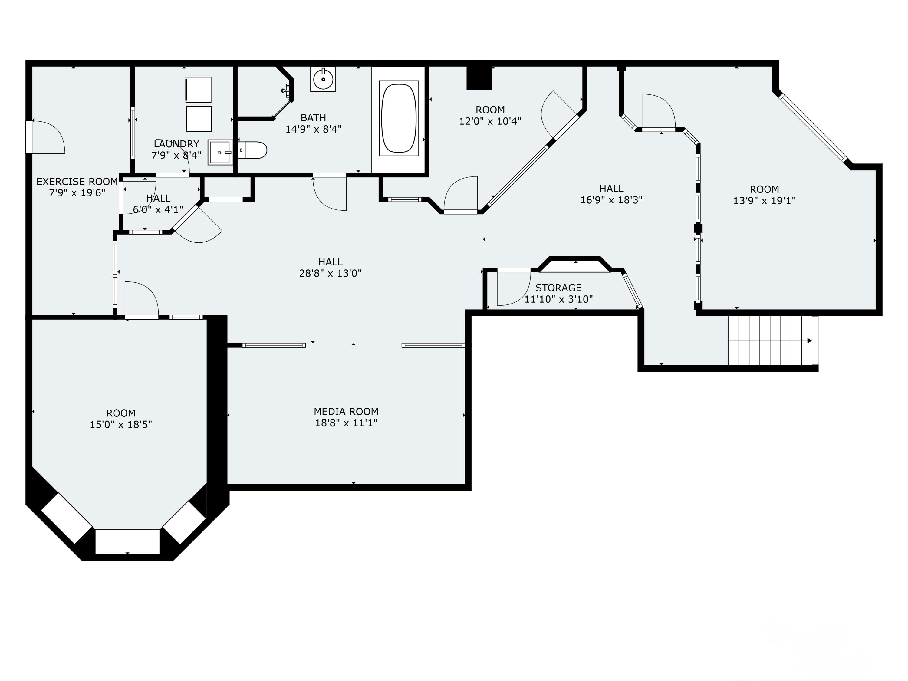 238 Laudholm Farm Road Wells, ME 04090 - Photo 71 of 71 Lower Level Floorplan