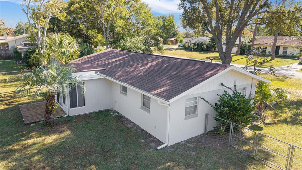 21529 Southwest Honeysuckle Street Dunnellon, FL 34431 - Photo 47 of 55 a aerial view of a house with a yard