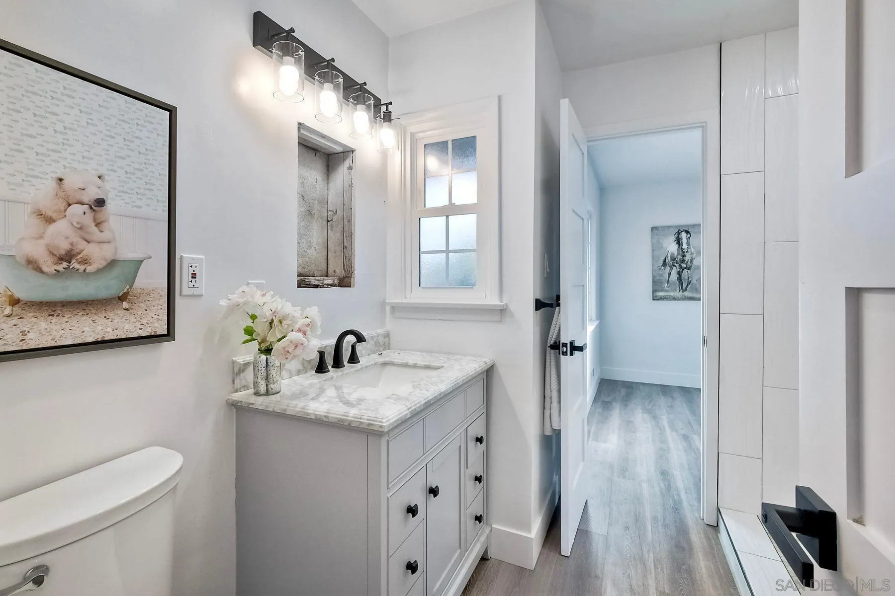 730 Montview Drive Escondido, CA 92025 - Photo 21 of 47 a bathroom with a sink a toilet and shower