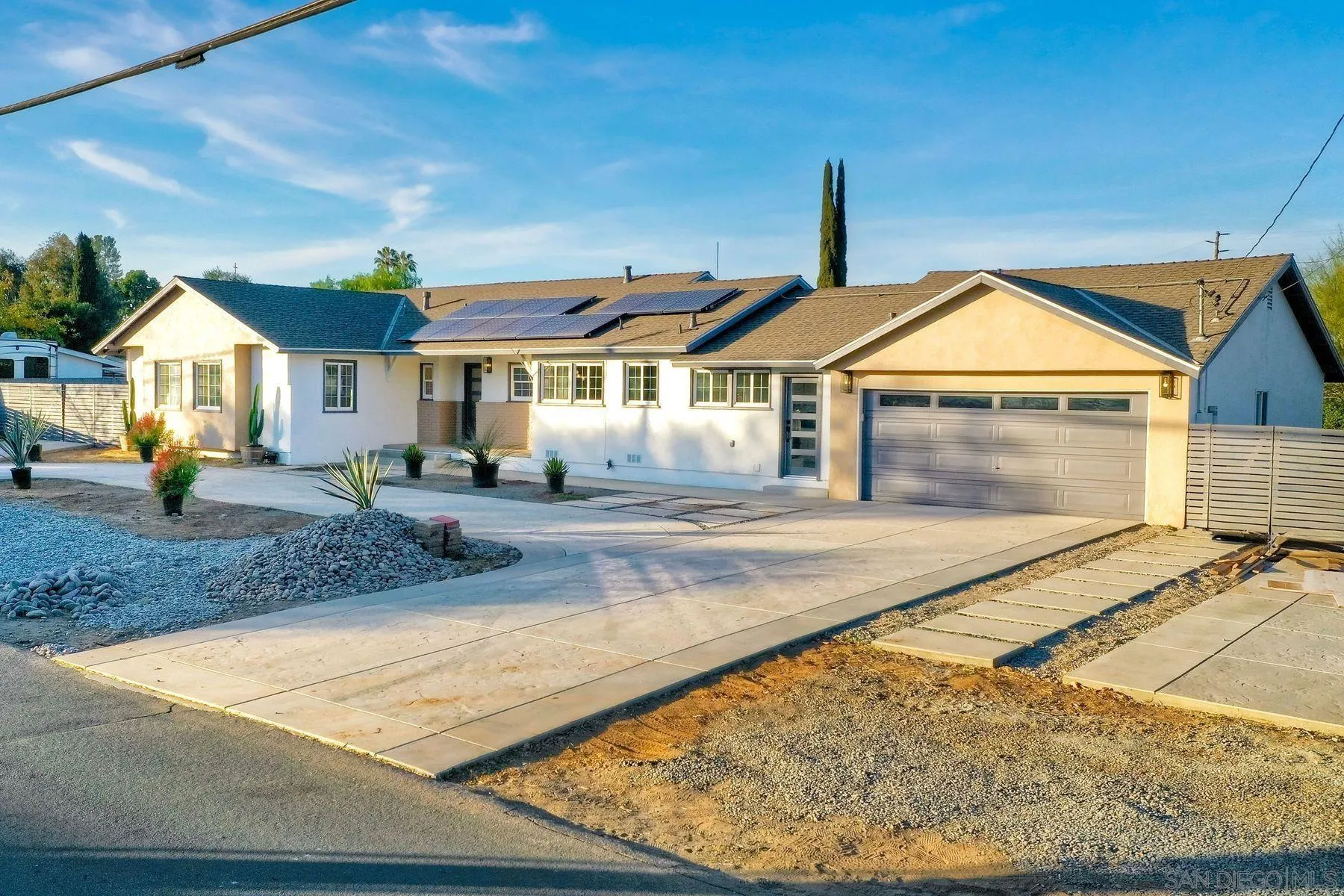 730 Montview Drive Escondido, CA 92025 - Photo 38 of 47 a view of a house with a backyard