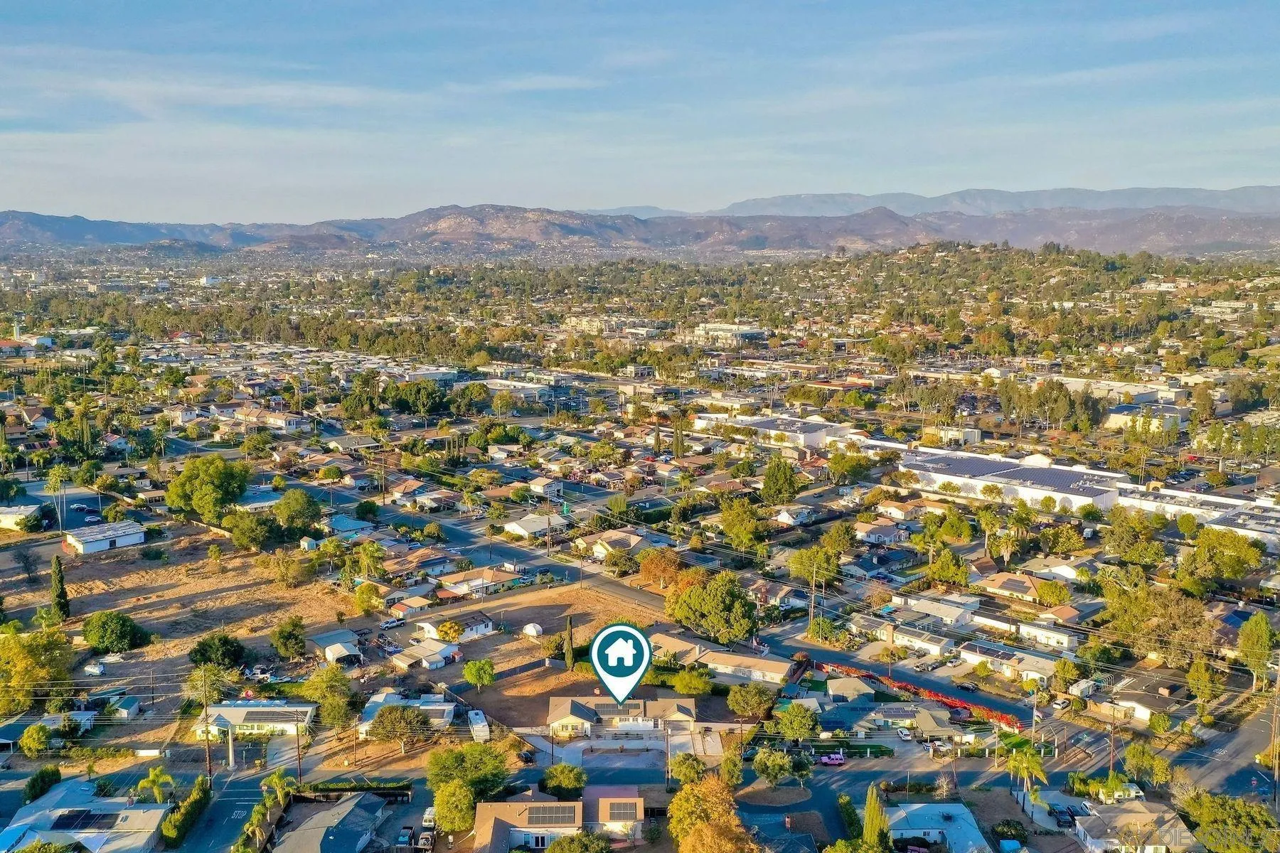 730 Montview Drive Escondido, CA 92025 - Photo 45 of 47 an aerial view of residential houses with outdoor space