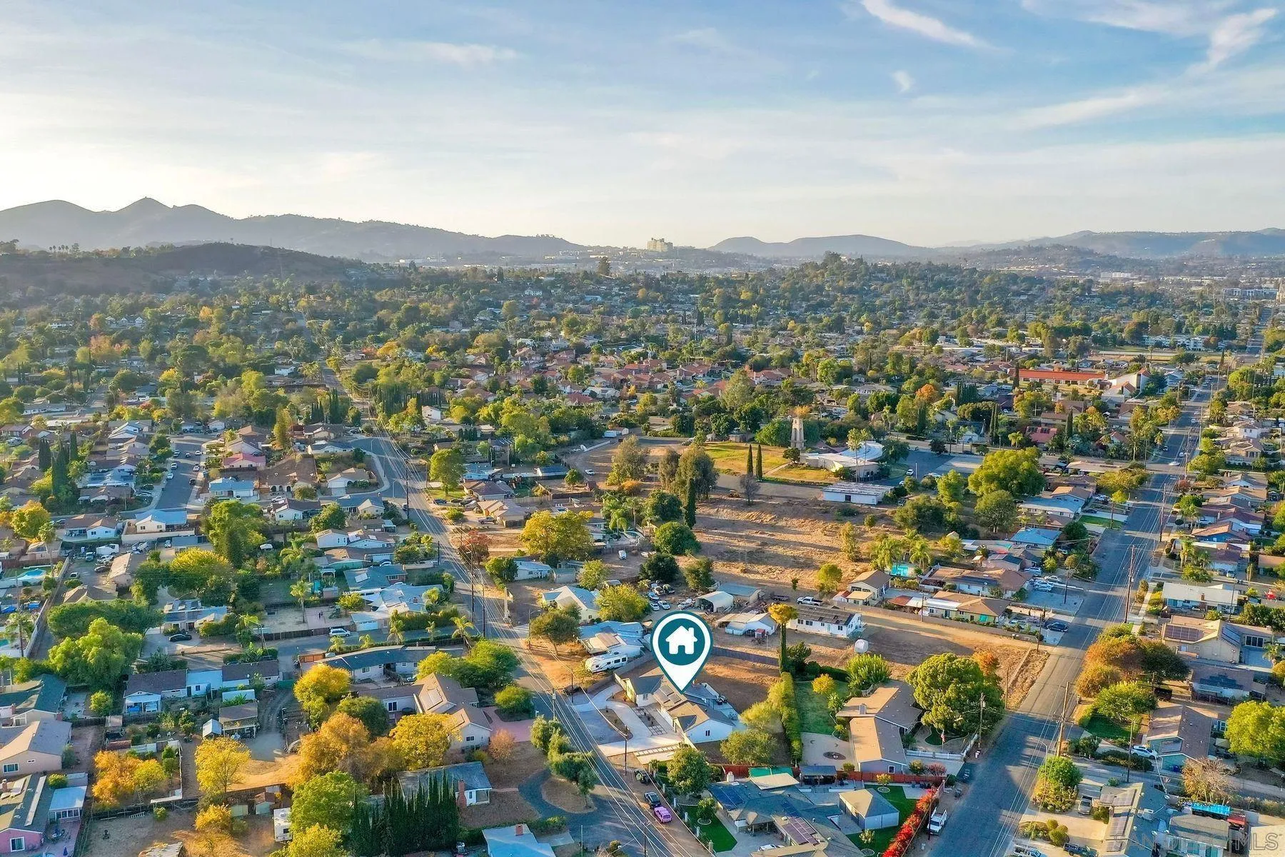 730 Montview Drive Escondido, CA 92025 - Photo 47 of 47 an aerial view of residential houses with outdoor space