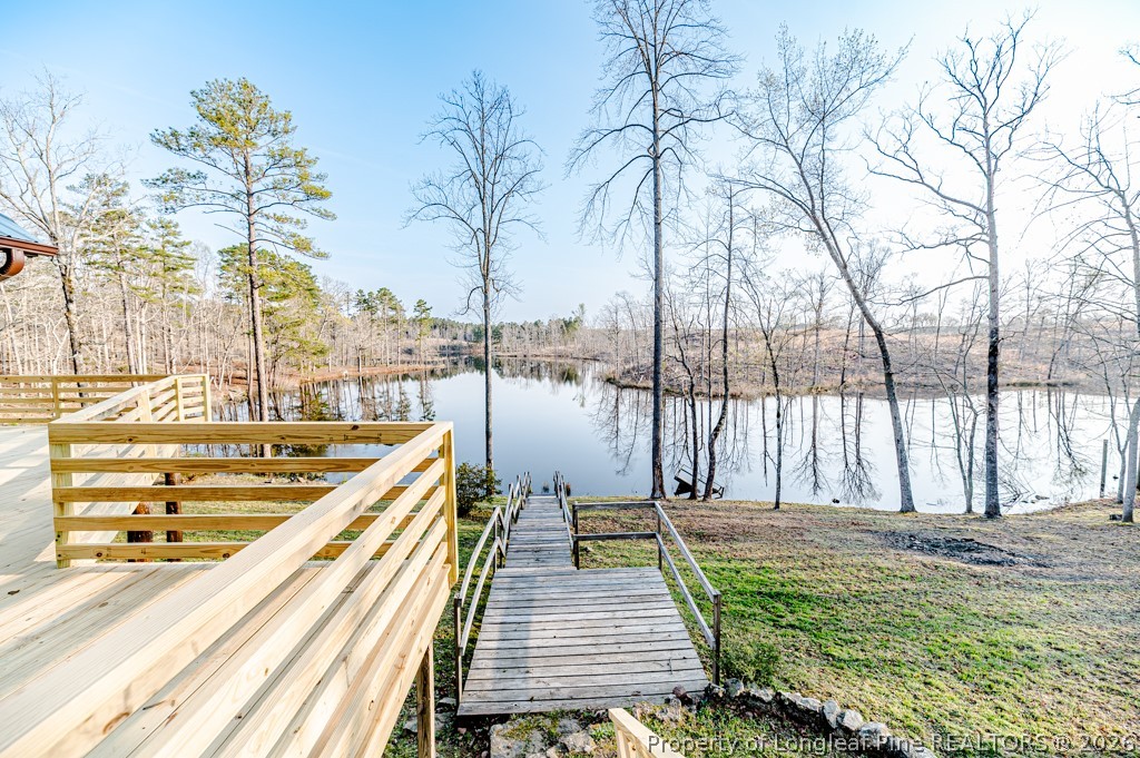 161 White Oak Street Carthage, NC 28327 - Photo 20 of 29 a view of a swimming pool with a lake view