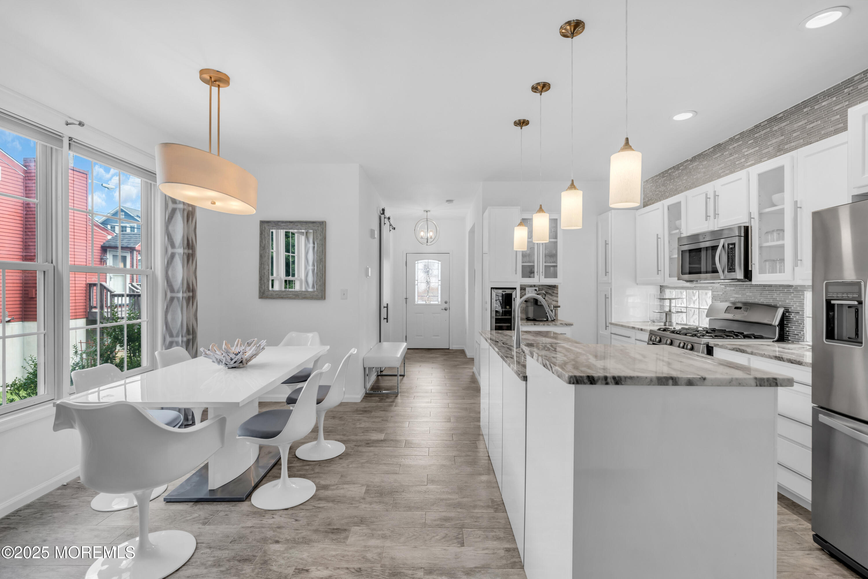 12 Locust Street Highlands, NJ 07732 - Photo 17 of 47 a large kitchen with granite countertop lots of counter top space
