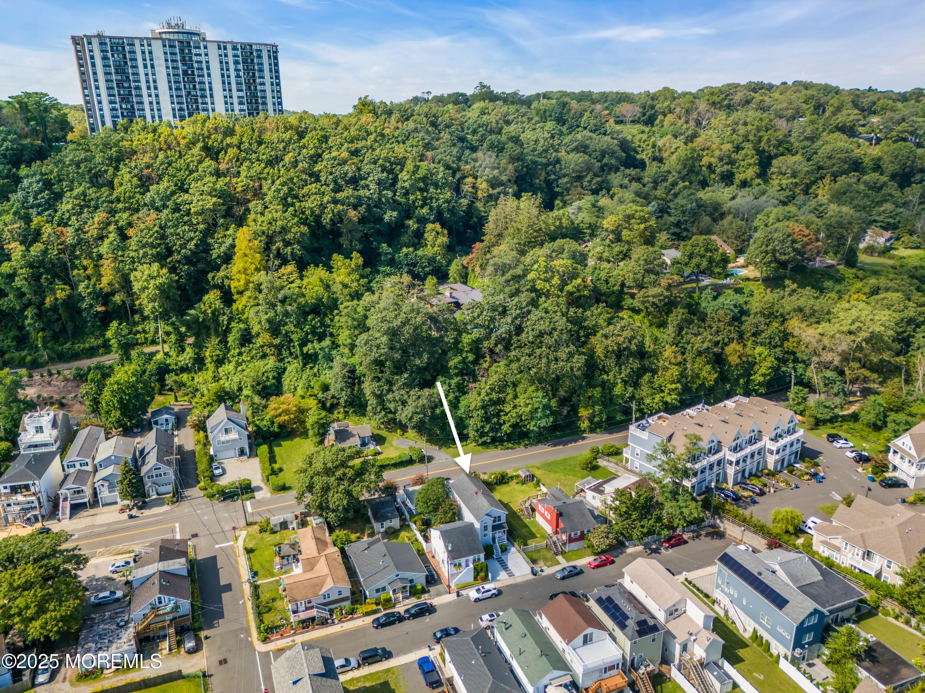 12 Locust Street Highlands, NJ 07732 - Photo 41 of 47 an aerial view of multiple house