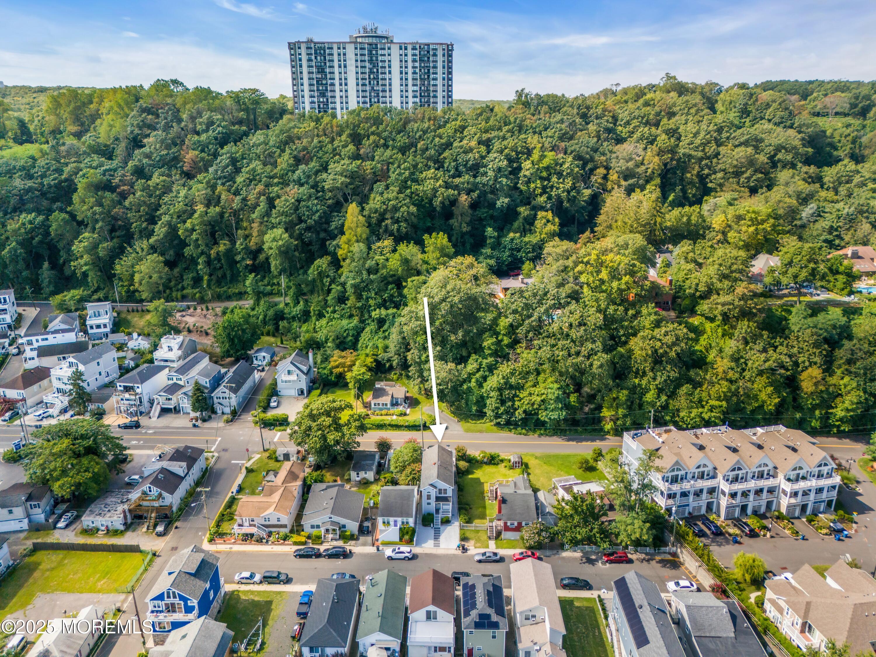 12 Locust Street Highlands, NJ 07732 - Photo 42 of 47 an aerial view of multiple house