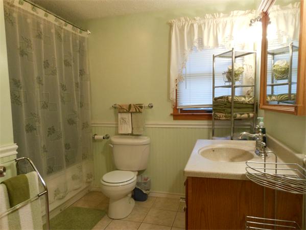 29 Stafford Road Monson, MA 01057 - Photo 7 of 14 a bathroom with a granite countertop sink toilet and shower