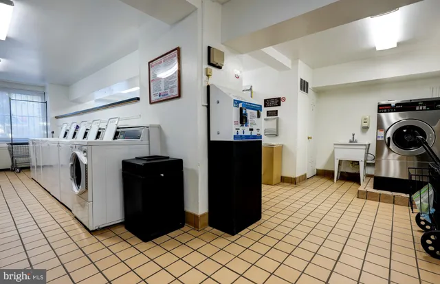 a view of a storage & utility room