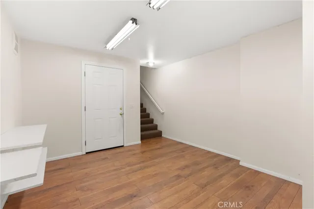 a view of empty room