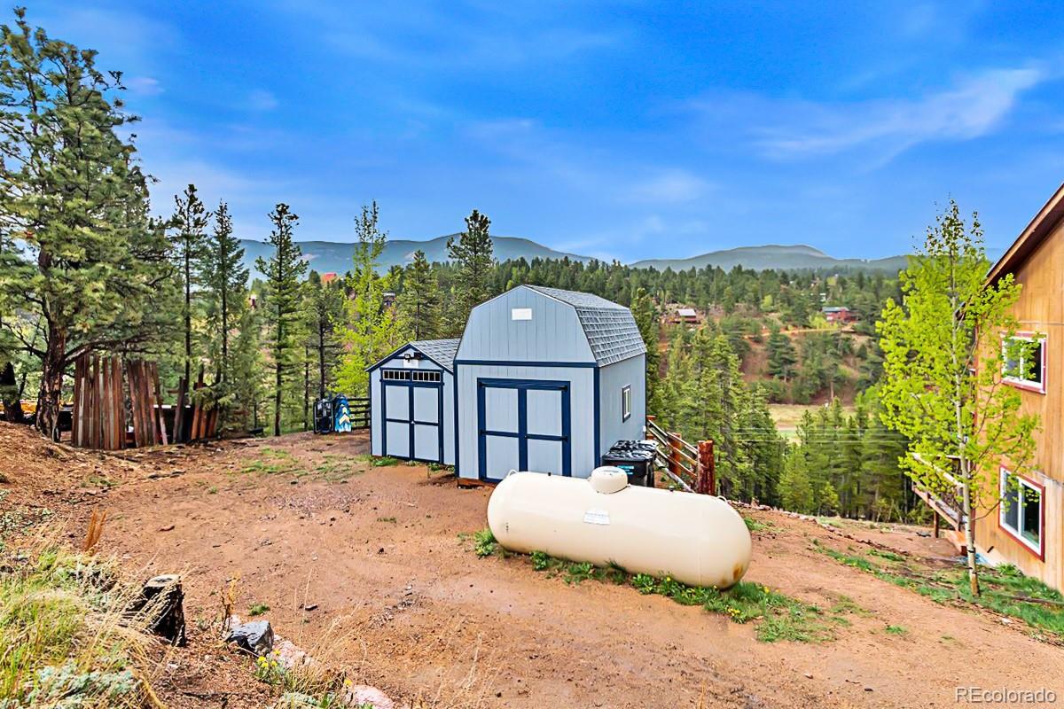 191 Renaud Road Bailey, CO 80421 - Photo 26 of 28 a view of a outdoor space with mountain view