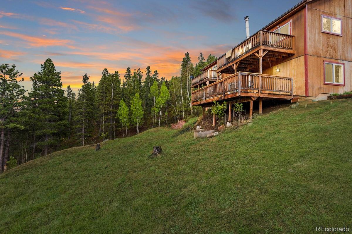 191 Renaud Road Bailey, CO 80421 - Photo 5 of 28 a view of a house with a yard